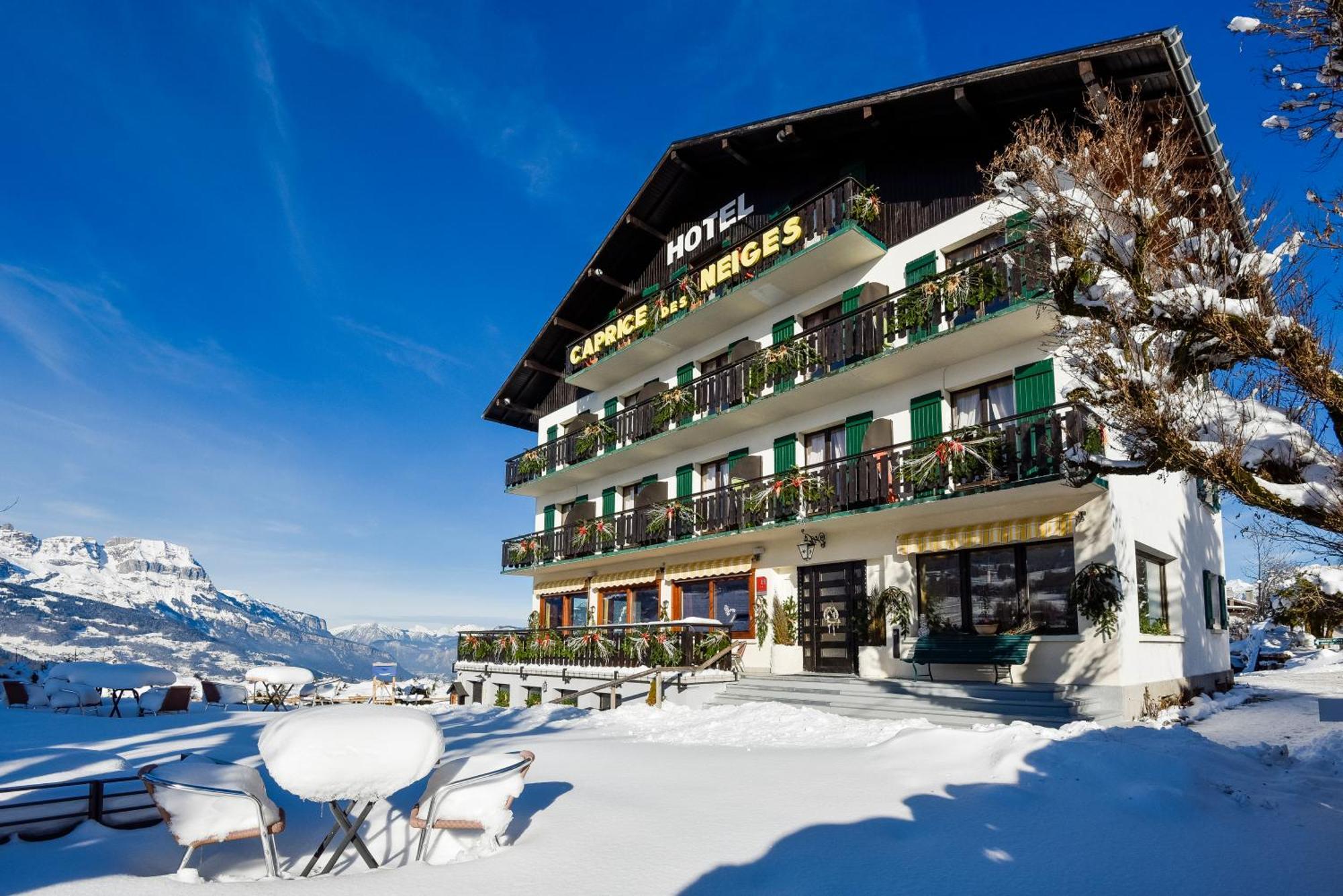 Hotel Le Caprice Des Neiges Combloux Eksteriør bilde