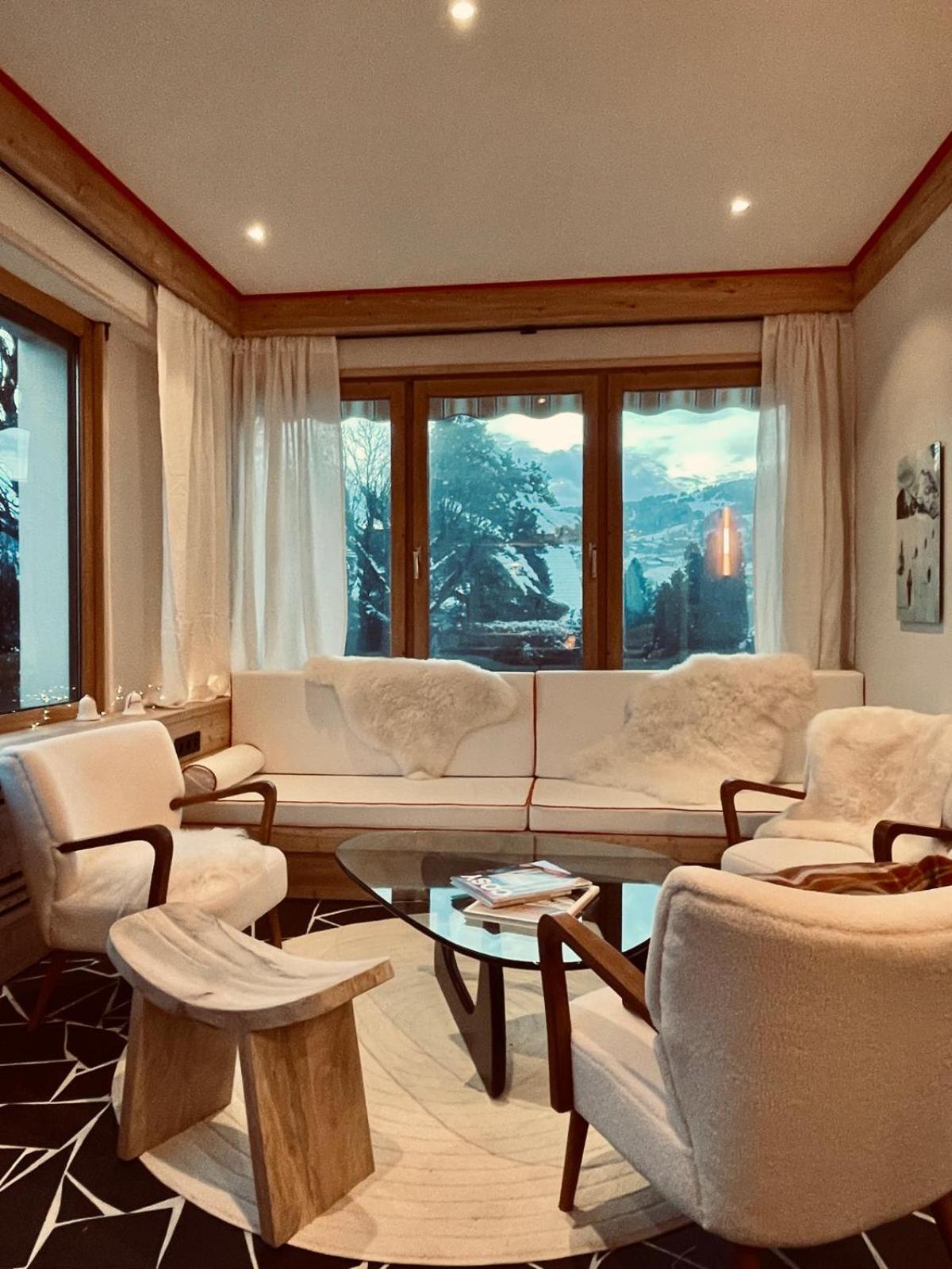 Hotel Le Caprice Des Neiges Combloux Eksteriør bilde