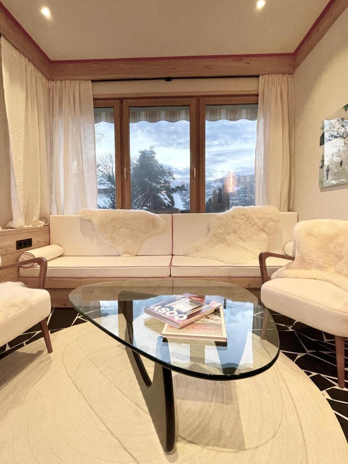 Hotel Le Caprice Des Neiges Combloux Eksteriør bilde