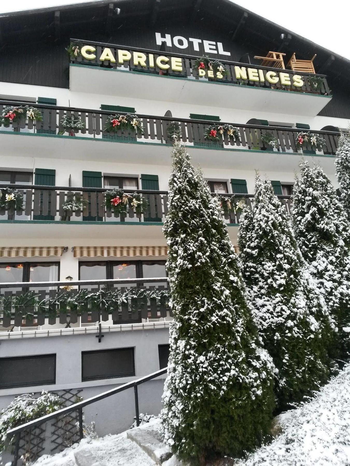 Hotel Le Caprice Des Neiges Combloux Eksteriør bilde