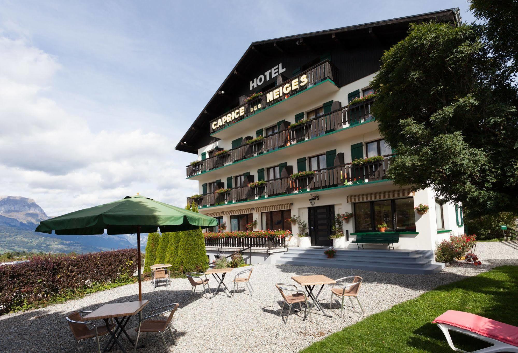 Hotel Le Caprice Des Neiges Combloux Eksteriør bilde